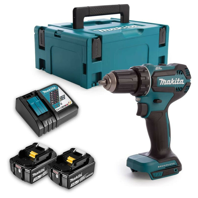 Perceuse visseuse 18V lxt (2x3,0 Ah) en makpac Makita DDF485RFJ