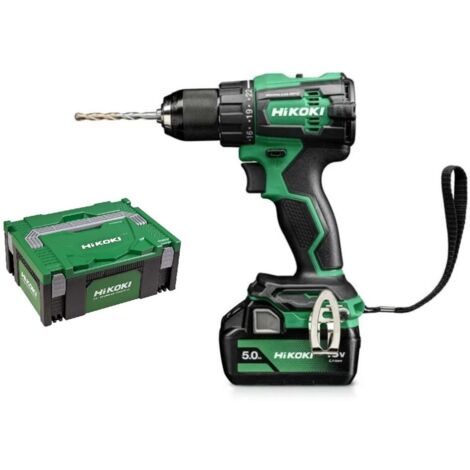 Perceuse visseuse à batterie HiKOKI DV18DE WFZ 18V 2x5Ah 70Nm avec mallette