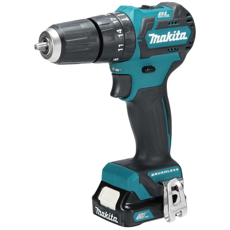 Perceuse-visseuse à percussion sans fil Makita sans batterie ni chargeur 12 v max - 35 Nm - 0 - 1 500 tr/min