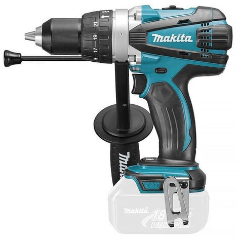 Perceuse visseuse à percussion 18V Li-Ion LXT (machine seule) - MAKITA DHP458Z