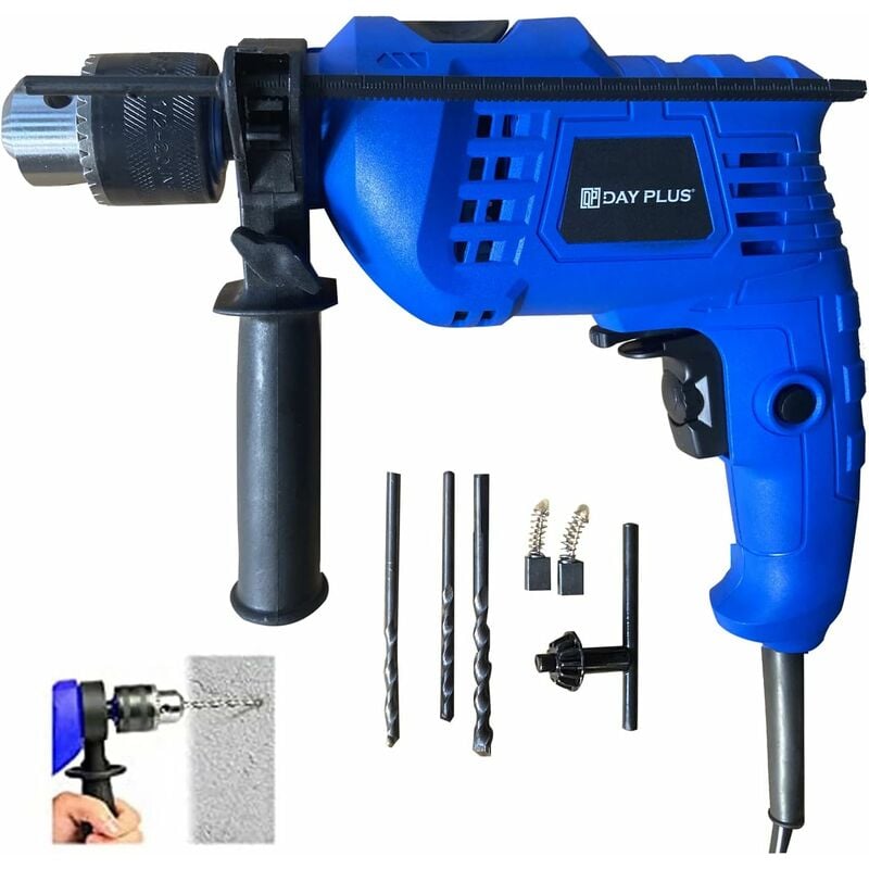 Perceuse-visseuse à percussion 850 W, Vitesse variable 2 en 1