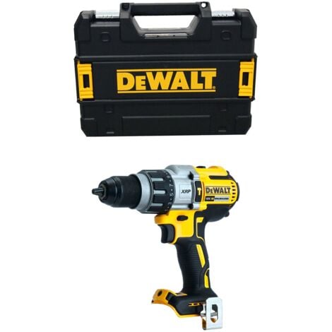 Perceuse à percussion Brushless 18V DEWALT - machine nue + coffret Tstak - DCD996NT
