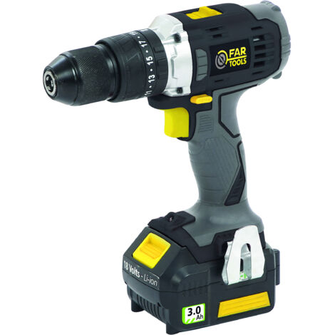 Perceuse-visseuse à percussion FARTOOLS X-FIT XF-IMPACT 18 V 40 Nm 2 x 3,0 Ah