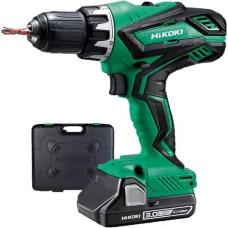 Perceuse Visseuse à Percussion HIKOKI 18V 3.0 Ah Li-ion Avec 2 Batteries + Chargeur - DS18DJLWBZ