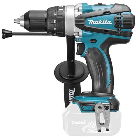 Perceuse visseuse à percussion MAKITA 18V Li-Ion Ø13 mm - Sans batterie, ni chargeur - DHP458Z