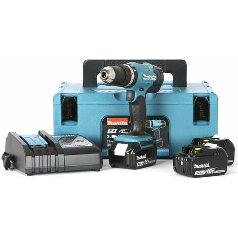 PERCEUSE VISSEUSE À PERCUSSION 18V MAKITA DHP453RF3J
