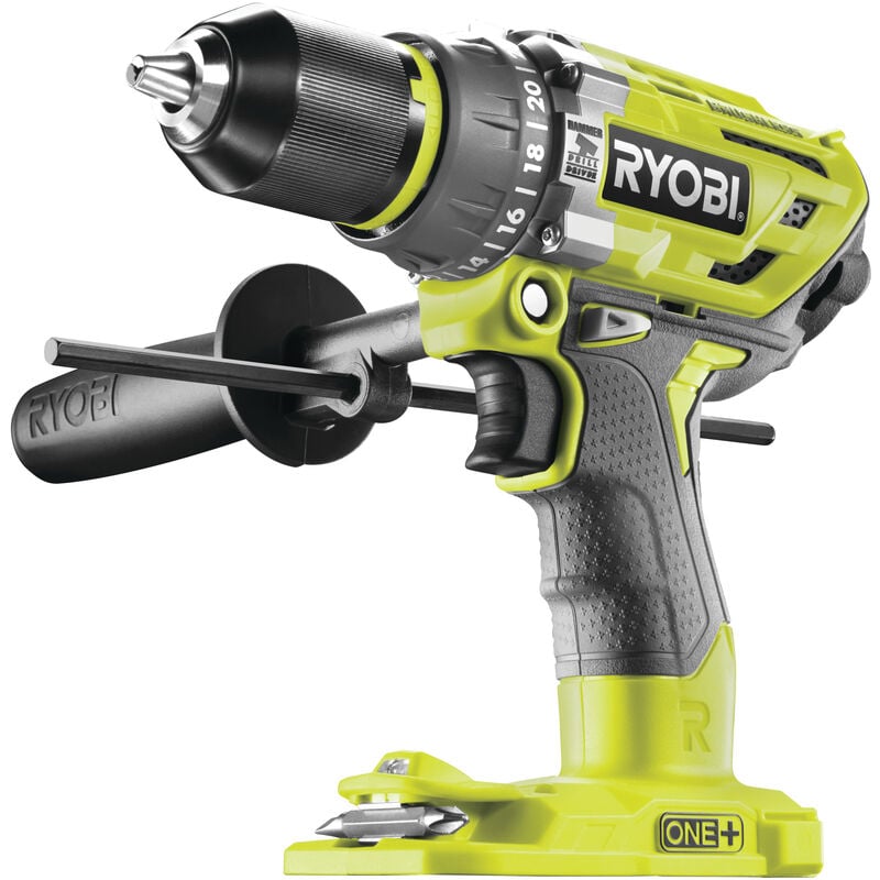 Perceuse-visseuse à percussion Brushless One+ - sans batterie ni chargeur R18PD7-0 - Ryobi