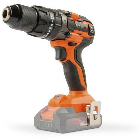 Perceuse visseuse a percussion sans fil 20V 50Nm - DUAL POWER POWDP15200 - Livrée sans batterie ni chargeur