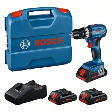 BOSCH Perceuse à percussion sans fil GSB 18V-45 Professional