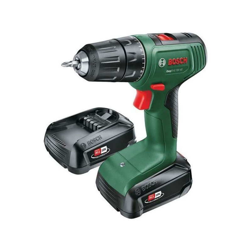 Perceuse Visseuse EasyDrill 18V-40 (2x 2,0Ah) + AL18V-20 in carrying case