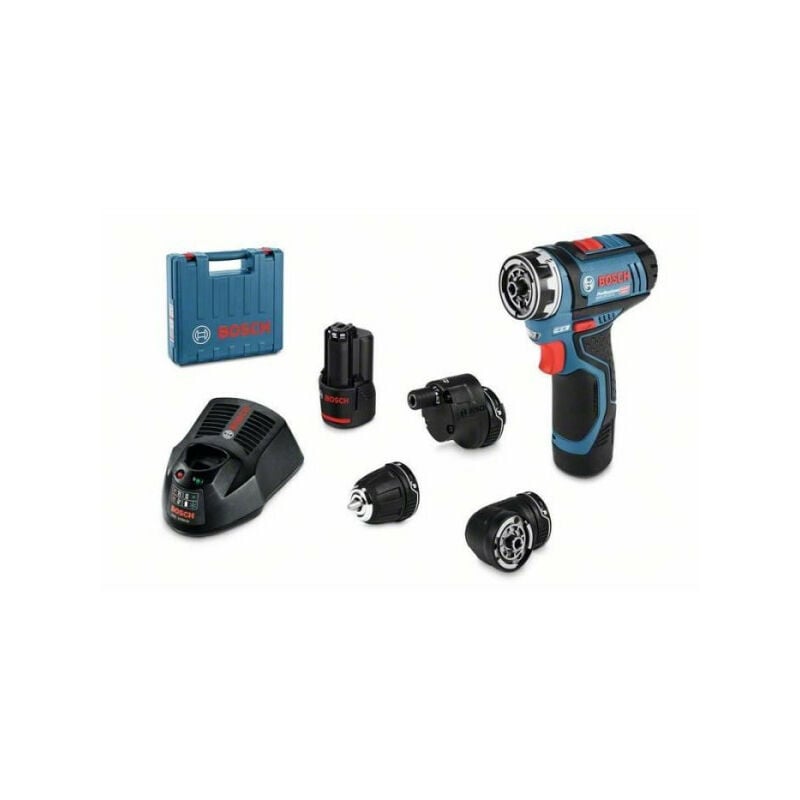 Perceuse-visseuse Bosch Professional gsr 12V-15 fc + 2 batteries 2,0Ah + Chargeur gal 1230 - 06019F6006