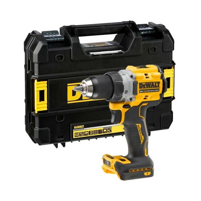 Perceuse visseuse 18V 90 Nm (Produit seul) en coffret tstak Dewalt DCD800NT-XJ