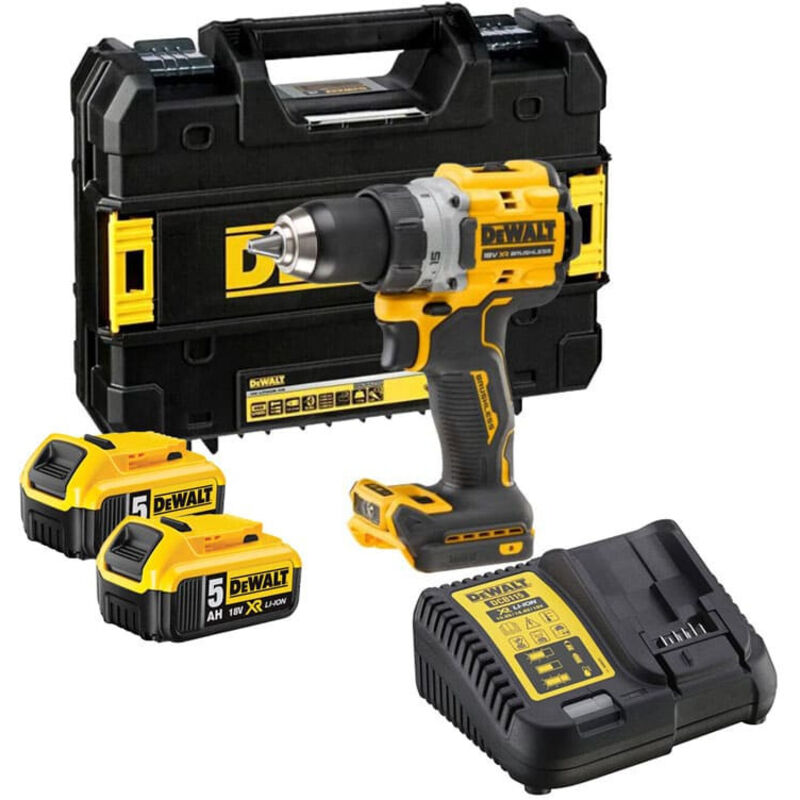 Perceuse visseuse DEWALT 18V 5.0 Ah DCD800P2T QW - vue 2
