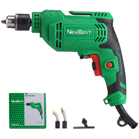 Perceuse-visseuse filaire compacte et légère mandrin 10mm pour bricolage et petits travaux multifonction