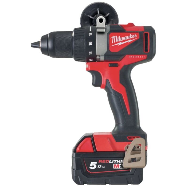 Milwaukee - M18 BLDD2-502X - Perceuse visseuse BRUSHLESS,18V, 5,0Ah, 82 Nm