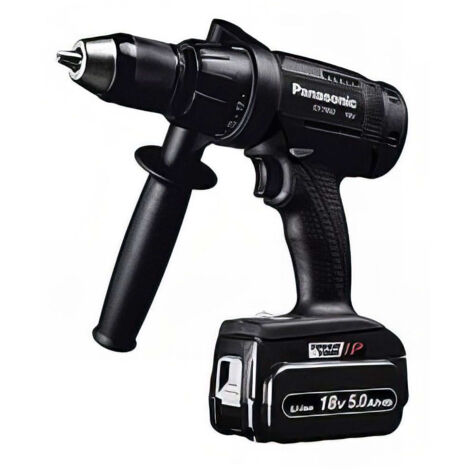 Perceuse visseuse percussion 57 Nm 18 vitesses sans fil 18V - 5,0 Ah Li-Ion Panasonic - EY7950LJ2S - Alsafix