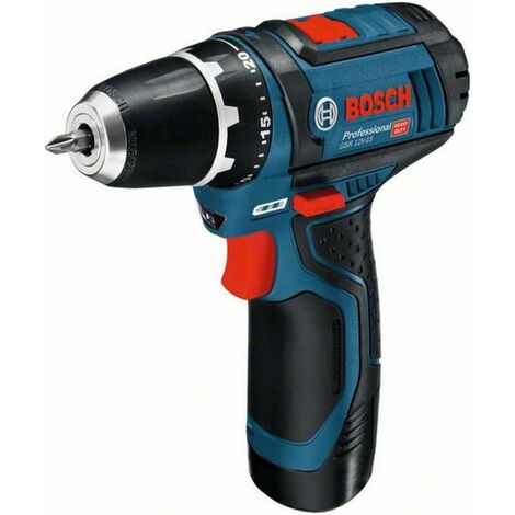 Perceuse visseuse sans fil 10.8V livrée sans batterie sans chargeur GSR 10.8-2-Li SOLO BOSCH 0601868101