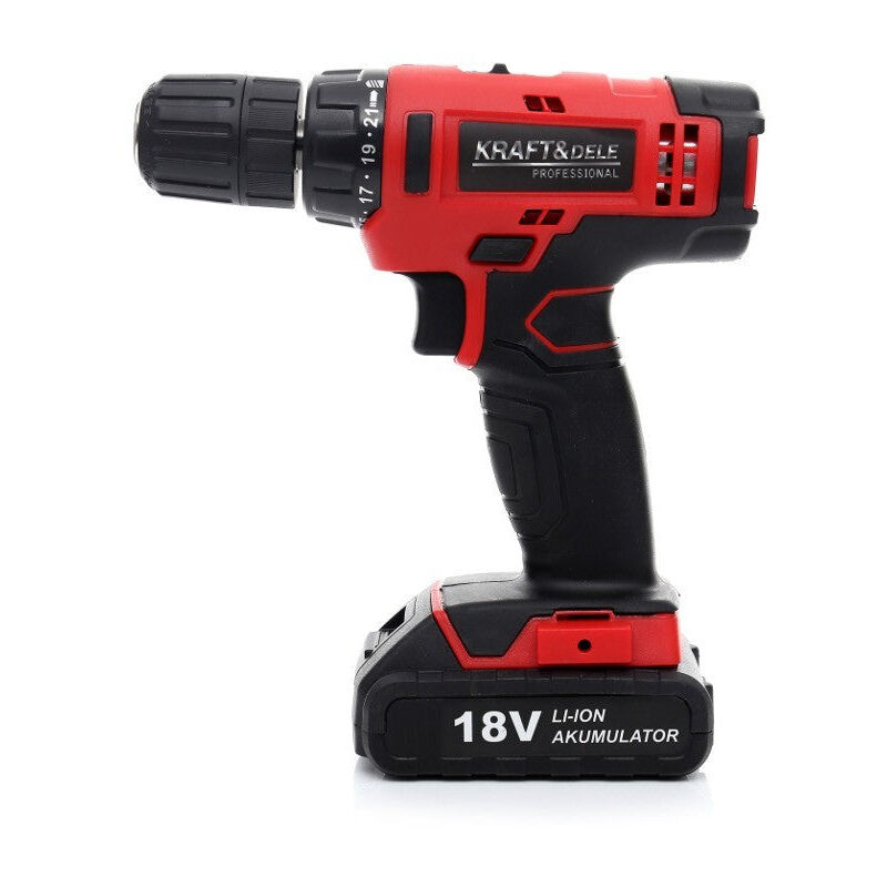 Jardibricodeco - Perceuse Visseuse Sans Fil Batterie Li-ion 18v