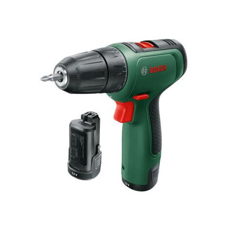 Perceuse-visseuse sans-fil Bosch - EasyDrill 1200 (Livrée avec 2 batteries 12V-1,5Ah + chargeur)