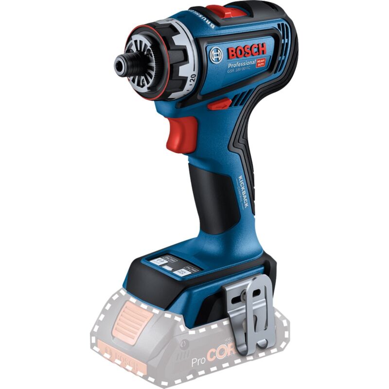 Perceuse visseuse Bosch gsr 18V-90 fc Professional - Sans batterie, ni chargeur - 06019K6202