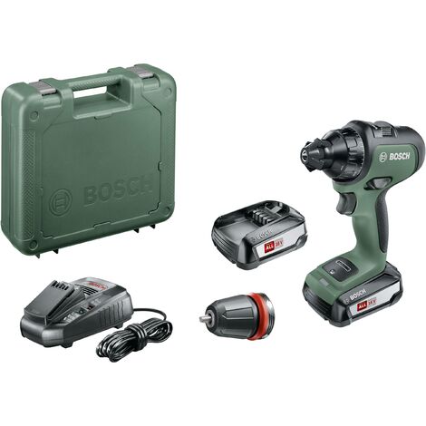 Perceuse-visseuse sans fil Bosch Home and Garden AdvancedDrill 18 06039B5001 Second choix (emballage endommagé / manquant) 18 V 2.5 Ah Li-Ion + 2 bat C645291