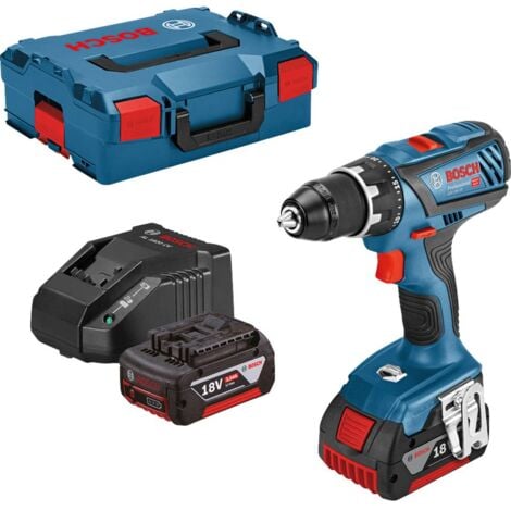 Perceuse-visseuse sans fil Bosch Professional GSR 18V-28 0615990L7K 18 V 3.0 Ah Li-Ion + 2 batteries, + chargeur, + mal