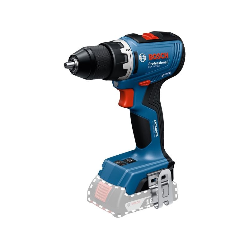 Bosch Professional - Perceuse visseuse Brushless 18V bosch gsr 18V-65 - machine nue - 06019N3200