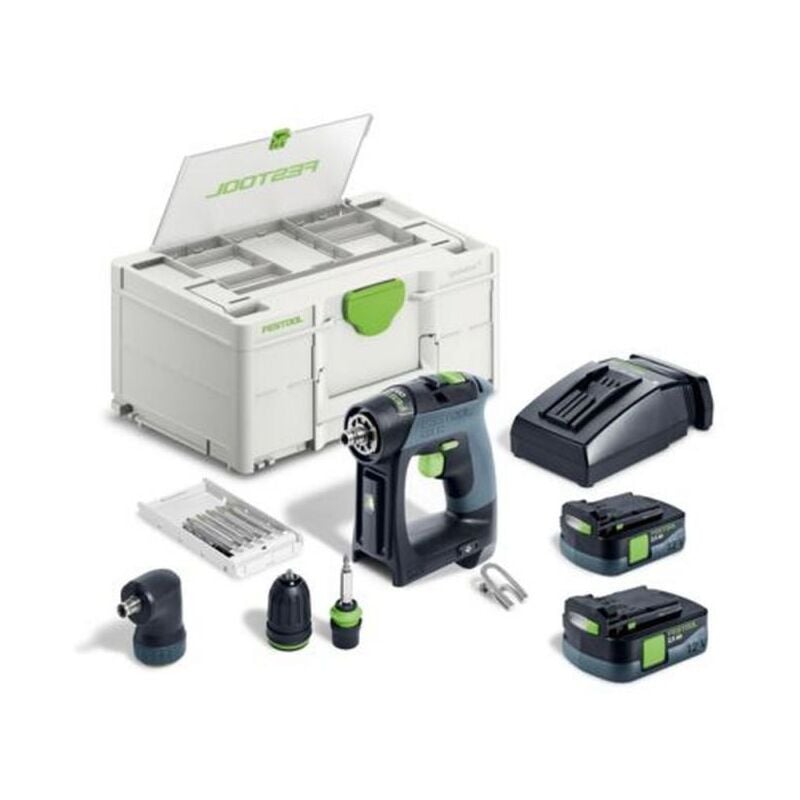 Perceuse-visseuse sans fil cxs 12 2,5-Set – 576865 - Festool