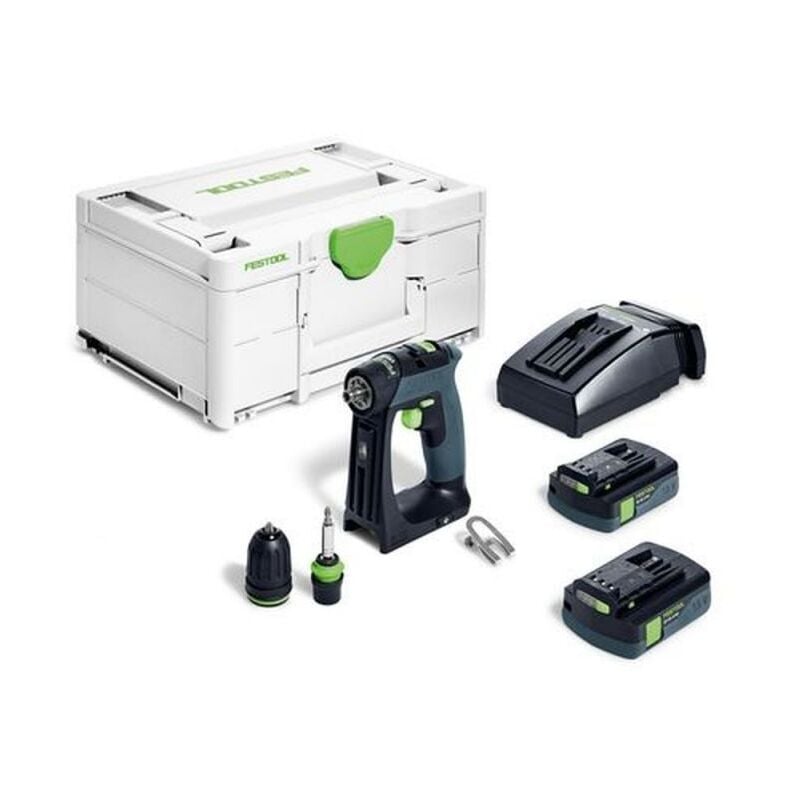 Perceuse-visseuse sans fil cxs 18 c 3,0-Plus - 576883 - Festool