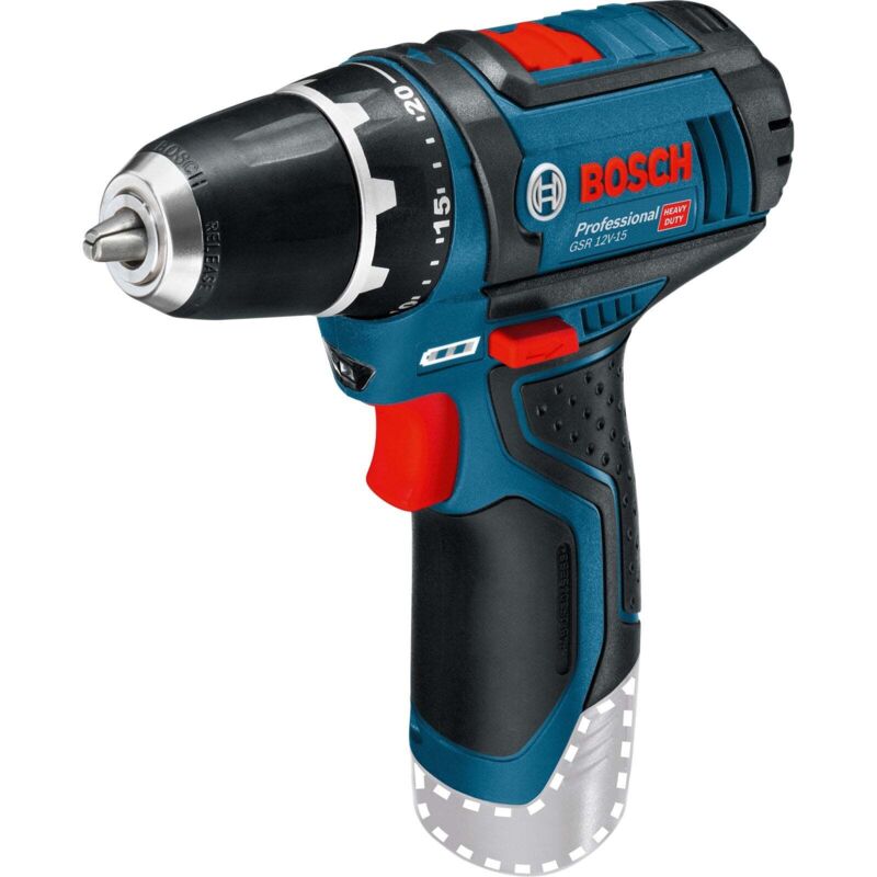 Perceuse-visseuse sans fil gsr 12V-15 Solo Bosch