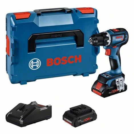 Perceuse visseuse 18V GSR 18V-90 C (sans batterie ni chargeur) + coffret L-BOXX - BOSCH - 06019K6002