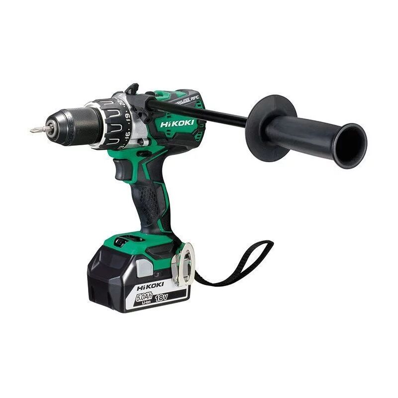 Perceuse visseuse sans fil hitachi 18V 5Ah Li-ion DS18DBL2WPZ