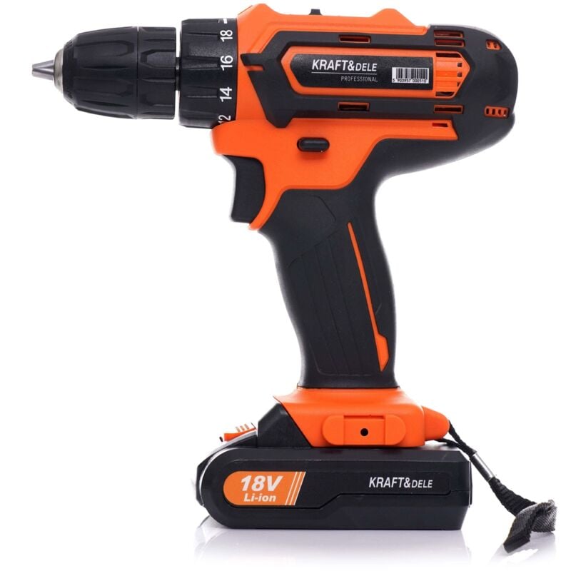 Jardibricodeco - Perceuse Visseuse Sans Fil Li-ion 18 v