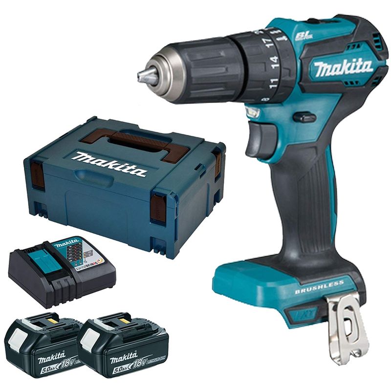 Perceuse Visseuse sans fil Makita DHP483RTJ 5,0 Ah