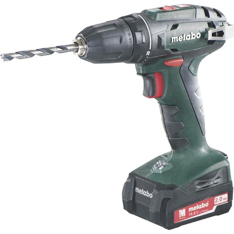 Perceuse-visseuse sans fil Metabo BS 14.4 602206530 14.4 V 2 Ah Li-Ion + 2 batteries, + mallette W965691