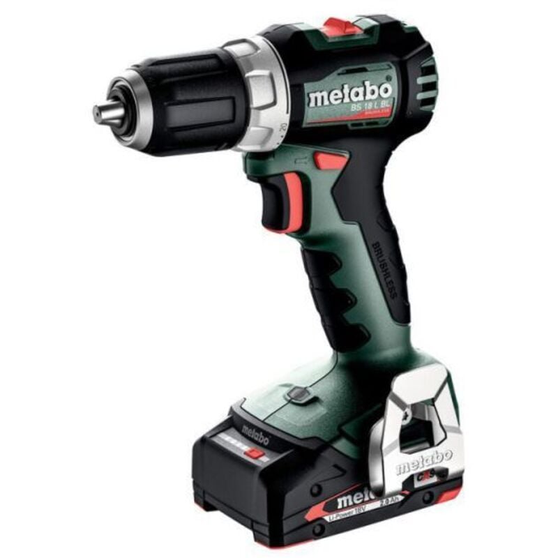 Perceuse-visseuse sans fil bs 18 l bl (613155500) x 145 18V 2x2Ah Li-Power + sc 30 - Metabo