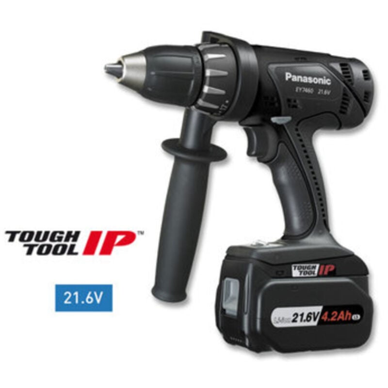 Perceuse visseuse à batterie 21,6V Li-ion 4,2Ah - EY7460LS2S - Panasonic