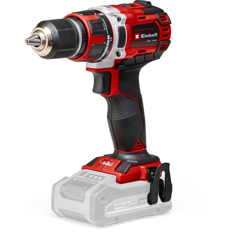 Professional Perceuse Visseuse sans fil tp-cd 18/50 Li bl Solo Power X-Change (Li-ion, 18V, moteur sans charbon, Couple 50 Nm) Livré sans batterie ni