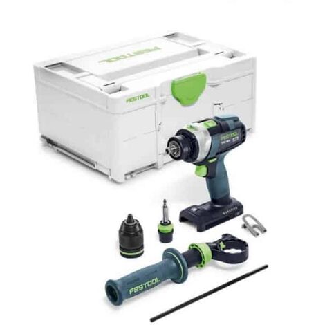 Festool Perceuse Visseuse A Percussion Quadrive Pdc 18 4 Basic 576466 Festool576466