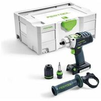 Perceuses-visseuses à percussion FESTOOL PDC 18/4 Li-Basic - Sans batterie ni chargeur - 574701