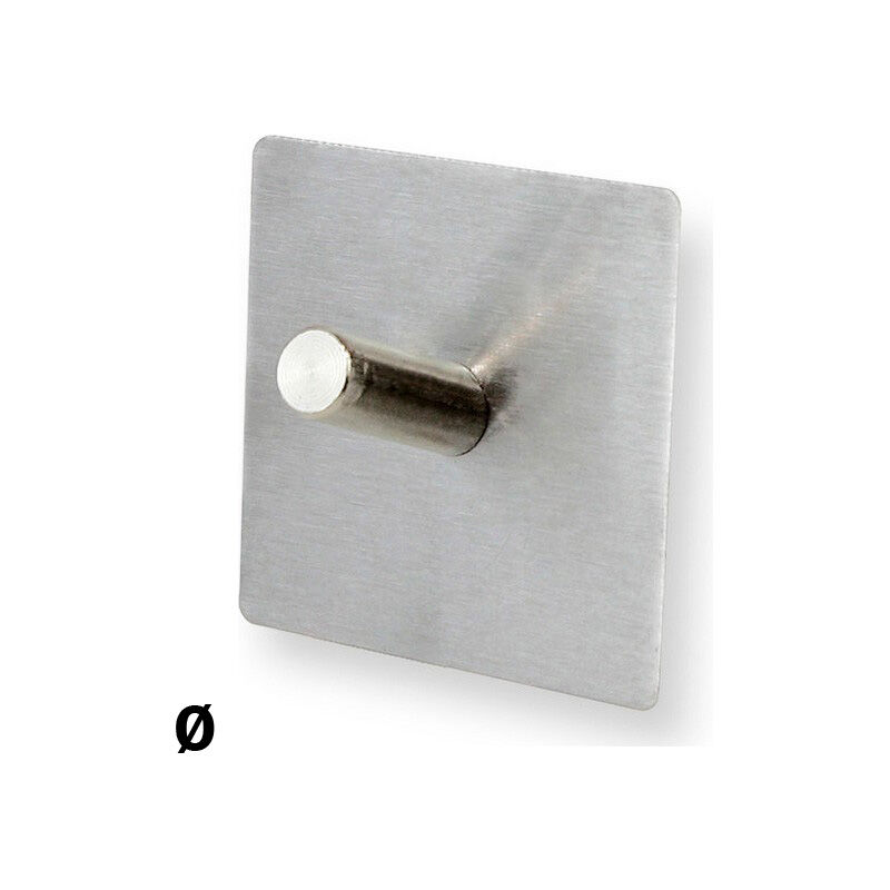 

Percha Adherente Confortime Cuadrada Metal