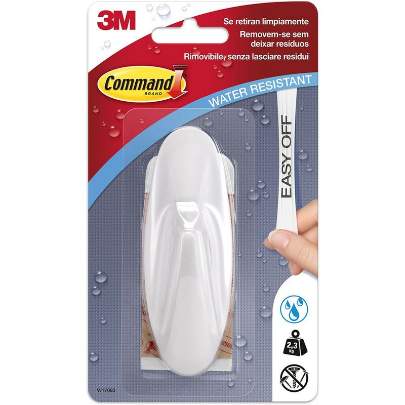 

Percha adhesiva ovalada mas 2t