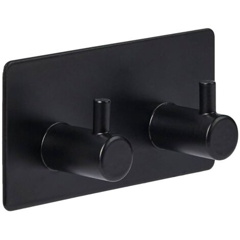 Percha adhesiva stiky 2 cabezas 9x2,8cm - 5five