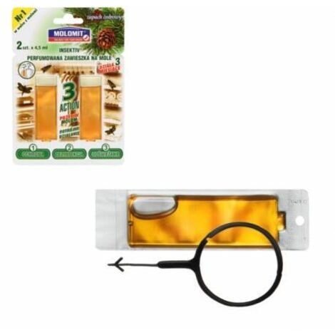 Percha antimoho MOLOMIT de cedro (2 unidades) - Protección de armario