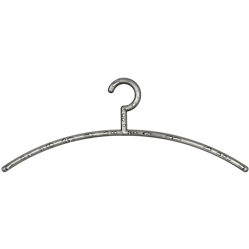 

Perchas ropero colgar ropa colgador guardarropa Bubble gris - Wenko