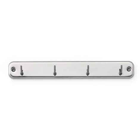 PERCHA C/TORN. INOX 4 GANCHOS