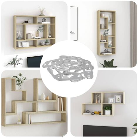 Percha con Agujero de Llave 3673 pcs Plateado 45 x 16 x 3.5 mm