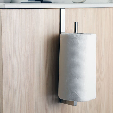 Percha toallera adhesiva para baño Baho LOOPS cromado 3 cm - Grup