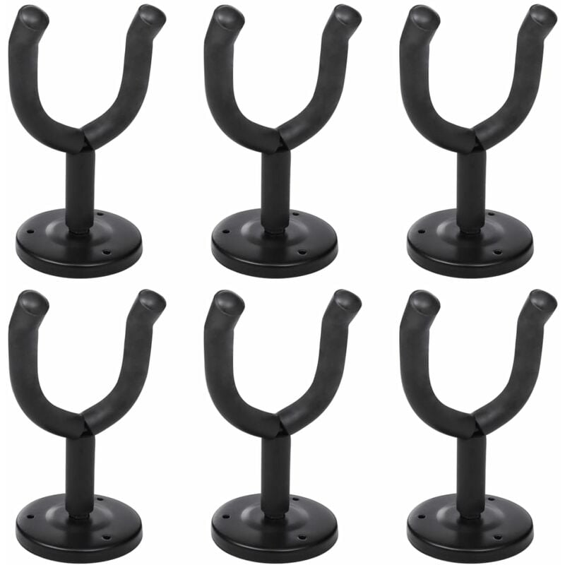 

Vidaxl - Percha De Montaje En Pared Para Guitarra Set 6 Piezas