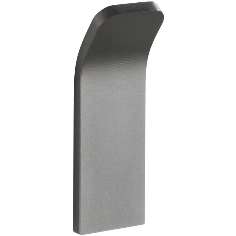 

Percha de pared adhesiva de aluminio en color gris 3 x 2 x 8 cm - Wenko